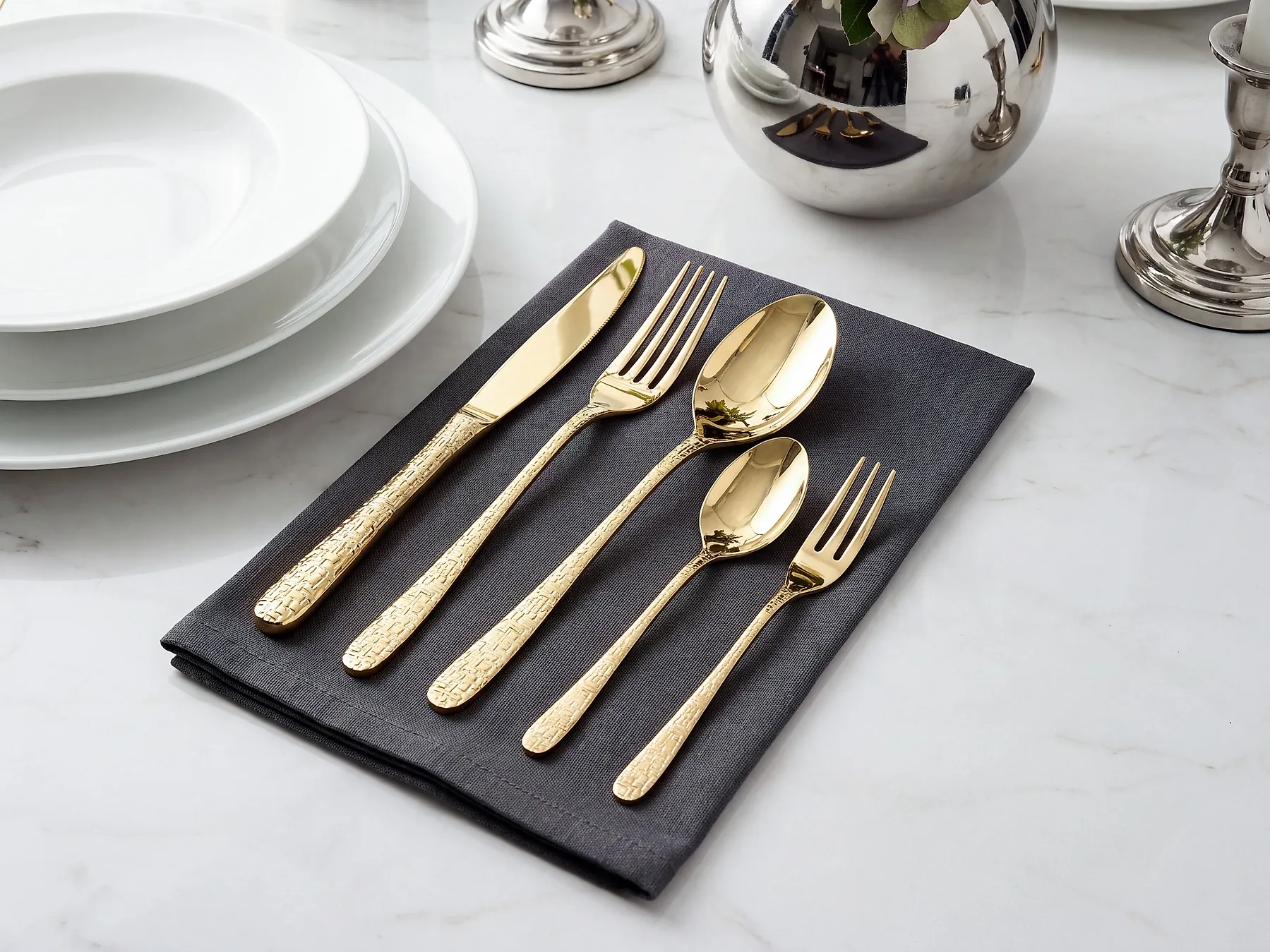30-Piece Cutlery Set CORZETTI Gold_1183499