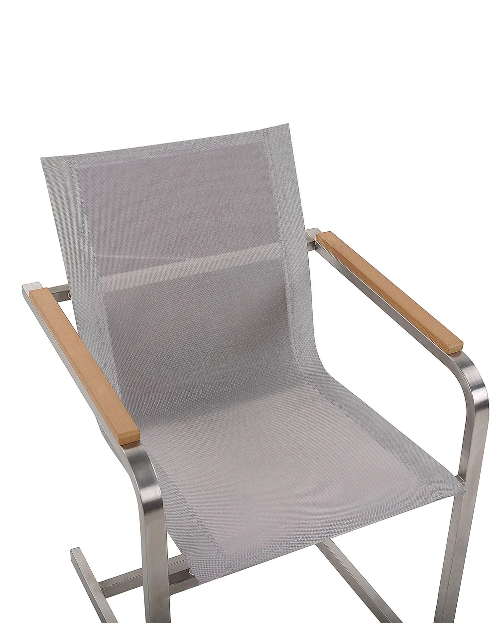 Puutarhatuolisetti 4 kpl COSOLETO Ruostumaton teräs Beige_818435