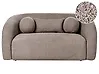 Sofa 2-seters EGEDAAL Bouclé Gråbrun