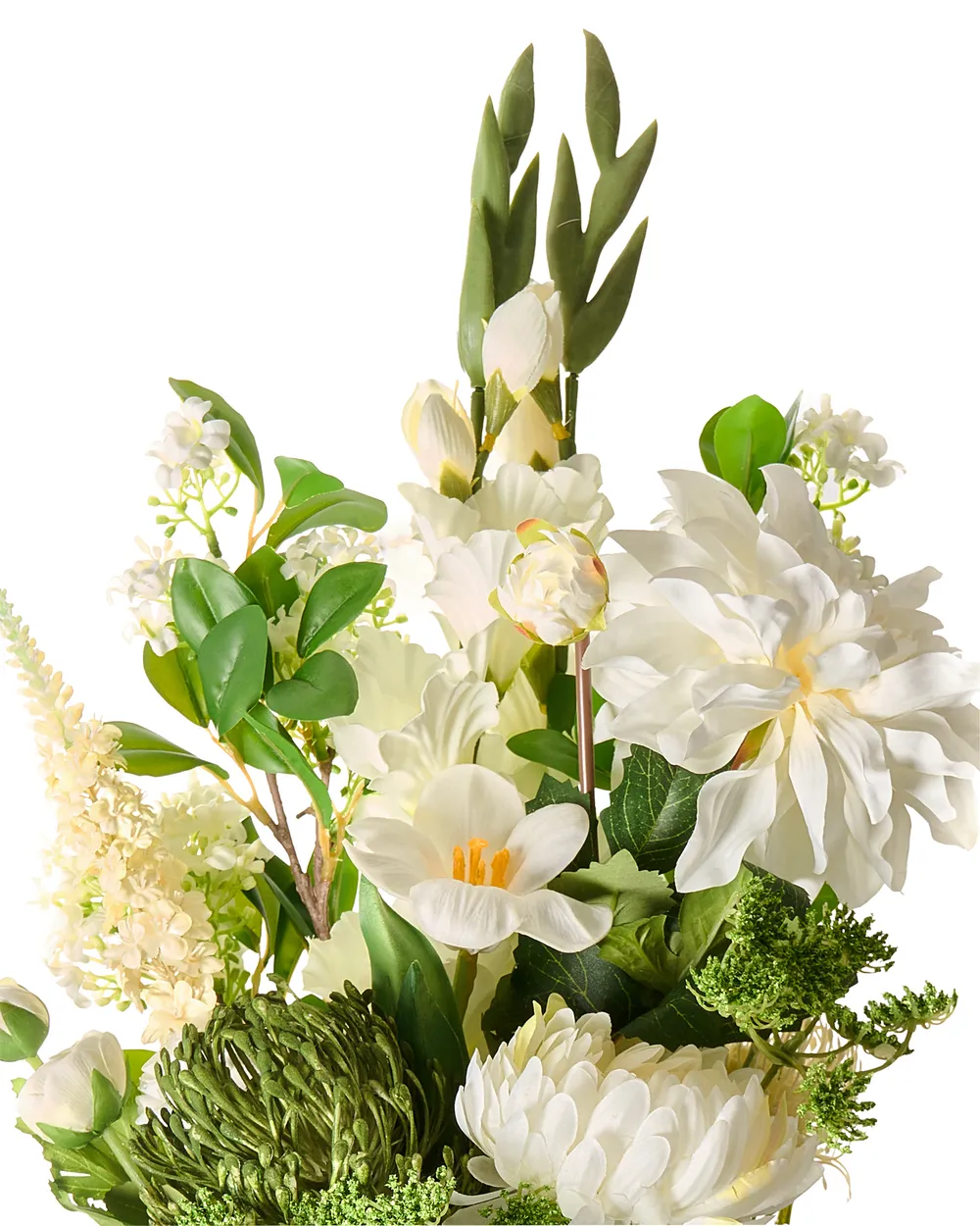 Artificial Flower Bouquet LOURO 70 cm White_1028512
