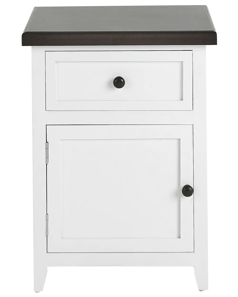 1 Drawer Bedside Table LAYOLA White_830025