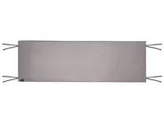 Garden Bench with Cushion SOVANA 160 cm with Storage Acacia Wood Grey_1109876