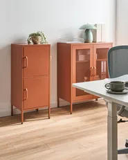 Storage Unit HURON Metal Golden Brown_1067893