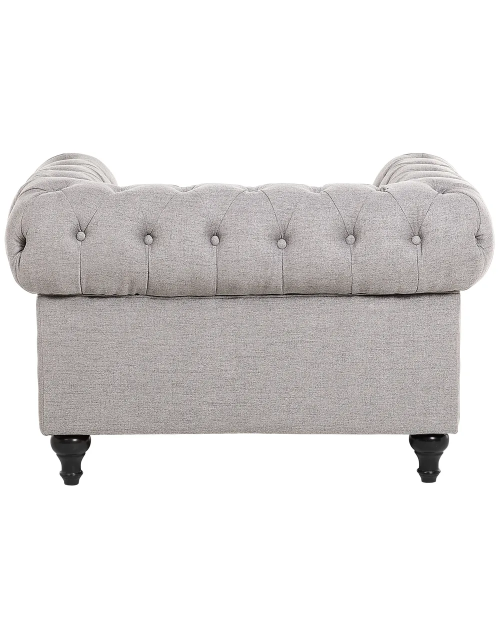 Armchair CHESTERFIELD Fabric Light Grey_675640