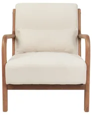 Armchair SKOVDE Fabric Light Beige_927130
