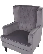 Armchair SANDSET Velvet Grey_776388
