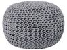 Pouffe CONRAD Cotton Grey