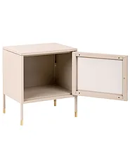 Nattbord OSSETT Metall Beige_1160936