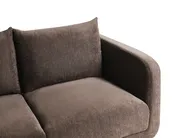 Sofa 2 Seater GIMO Chenille Dark Brown_1036234