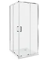 Suihkunurkka TELA 80 x 80 x 185 cm Hopea