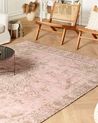 Rug MATARIM Pink 200 x 300 cm Cotton