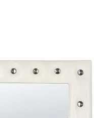 Standing Mirror ANSOUIS 150 cm Faux Leather White_840622