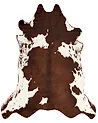 Faux Cowhide Rug BOGONG Dark Brown 150 x 200 cm