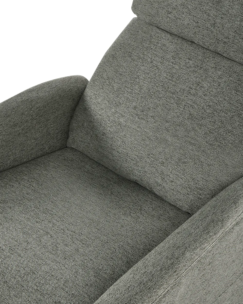 Reclinerfåtölj SELVIK Inklusive fotstöd Ljusgrön_1039039