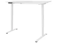 Electric Adjustable Corner Desk DESTINES 160 cm 109 cm White Right Hand_927761