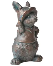 Garden Figurine KONAKRY Rabbit Brown_999835