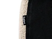 Säng med lamellram Bouclé VAUCLUSE 140 x 200 cm Beige_976014
