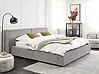 Bed Fabric LINARDS 160 x 200 cm (EU King Size) Grey
