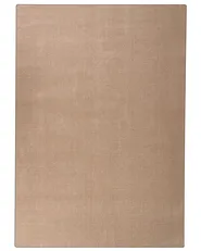 Shaggy Rug DEMRE Sand Beige 140 x 200 cm_1076930