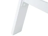 Sun Lounger CATANIA Reclining Metal White_510324